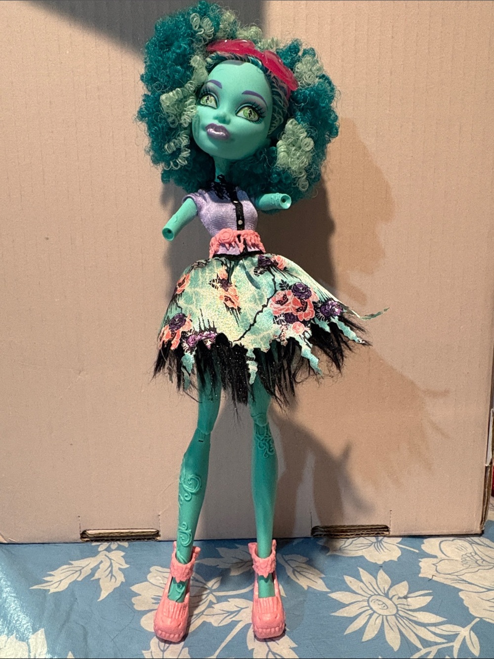 Monster High Honey Swamp Doll 2013 G1 – Frights, Camera, Action!